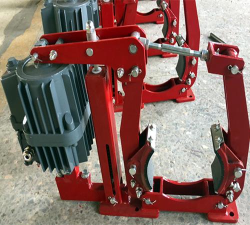 Két hajókészlet YWZ9-600 / E201 elektrohidraulikus fék szállítása Kolumbiába